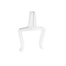 2.25" Cubicle Clip - Holder for Sneeze Guard panels no tools required.