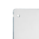 STAUBER Best Hanging Sneeze Guard - Clear Acrylic Plexiglass Shield, Barrier Protects Employees Against Coughing and Sneezing Customers.
