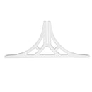 Large Stand Holds 24"H  Acrylic Panel - 1/8"
