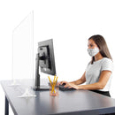Large Stand Holds 24"H  Acrylic Panel - 1/8"