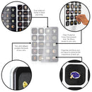 STAUBER Best Pin Display and Organizer - Pin Collection display holder for displaying enamel pins