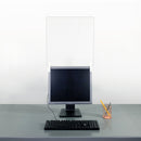 Computer Monitor Sneeze Guard Extender