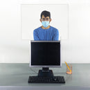 Computer Monitor Sneeze Guard Extender