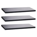 Black Acrylic Wall Floating Shelf 12" x 4" x 1/2"