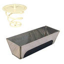 Paddle Mixer and Mud Pan (Stainless Steel) By StauberBest
